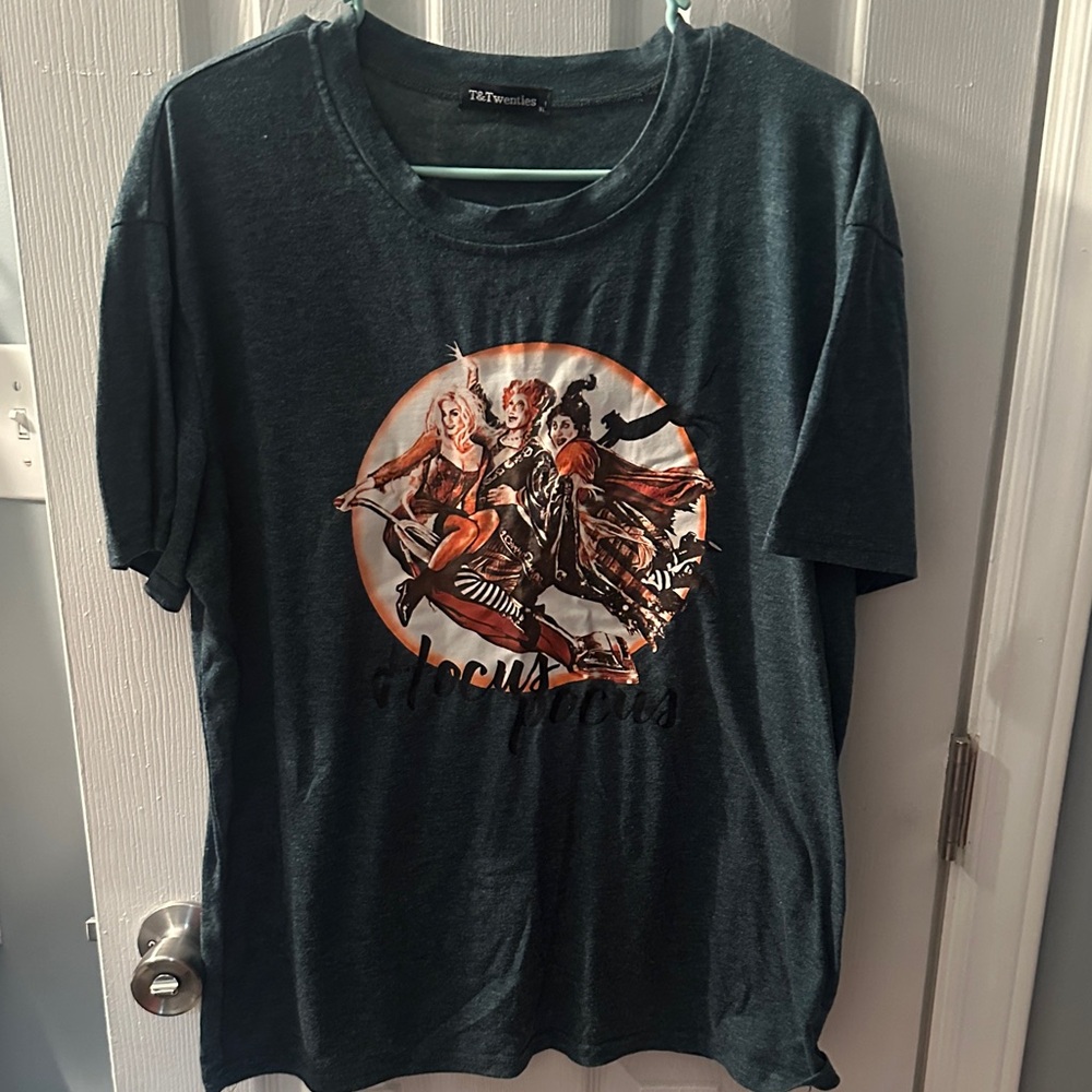 Teal Graphic Hocus Pocus Women’s Tshirt